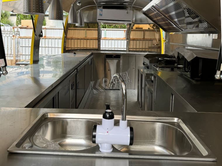 Custom Airstream Concession Food Vending Trailer