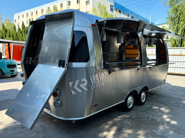 Airstream Style Food Trailer Taco Truck For Parties