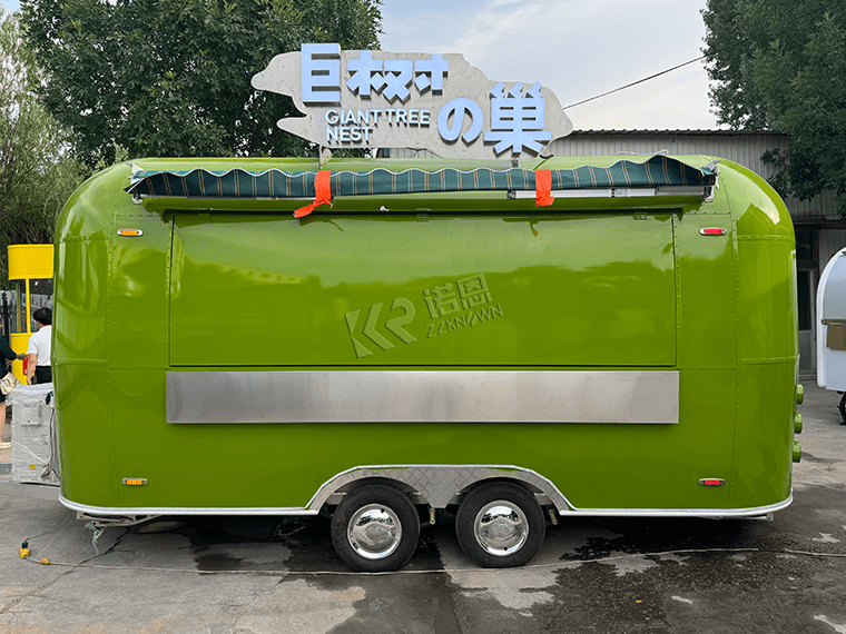 16.4*6.9ft Ice Cream Catering Truck Airstream Food Van For Sale