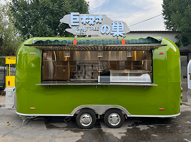 16.4*6.9ft Ice Cream Catering Truck Airstream Food Van For Sale