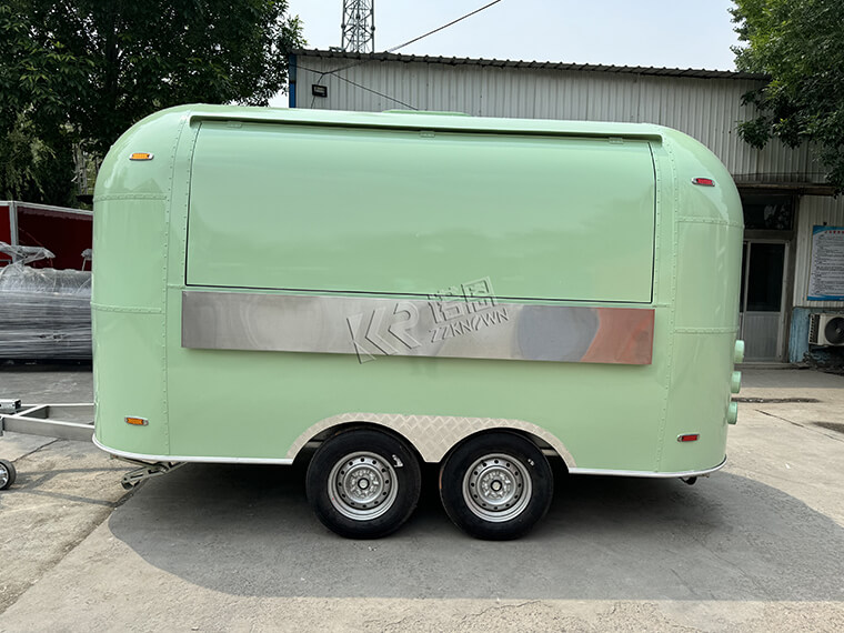 Airstream Food Trailer With AL KO Type Chassis