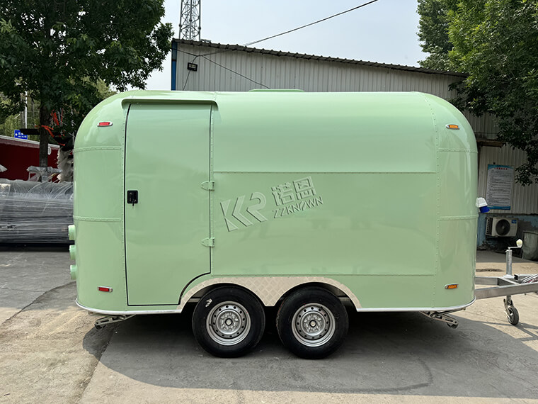 Airstream Food Trailer With AL KO Type Chassis