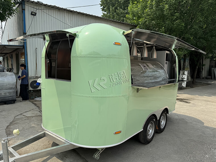 Airstream Food Trailer With AL KO Type Chassis