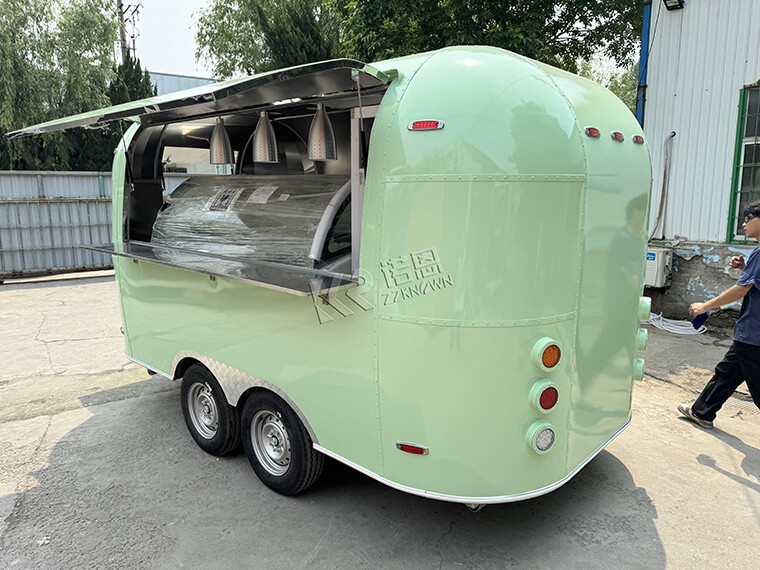 Airstream Food Trailer With AL KO Type Chassis