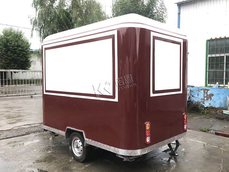 Small Airstream Style Food Cart Franchise Mobile Kitchen Trailer Mobile Kitchen Trailer