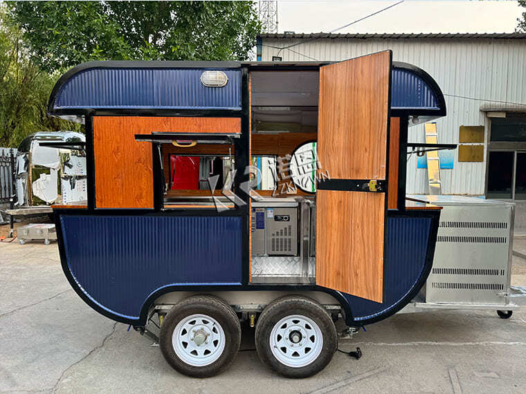 Custom Made Hamburger Food Truck For Sale