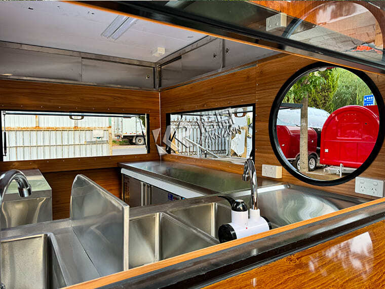 Custom Made Hamburger Food Truck For Sale