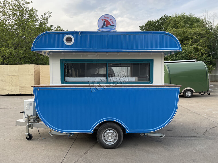 Beverage Concession Trailer Custom Built Mobile Food Trailer