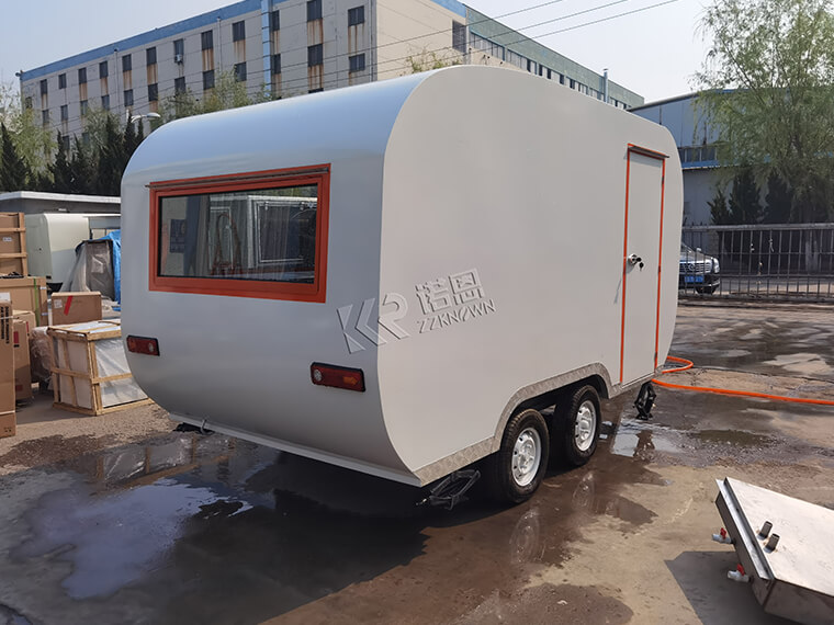 Custom Flower Cart Food Truck Wedding Food Trailers