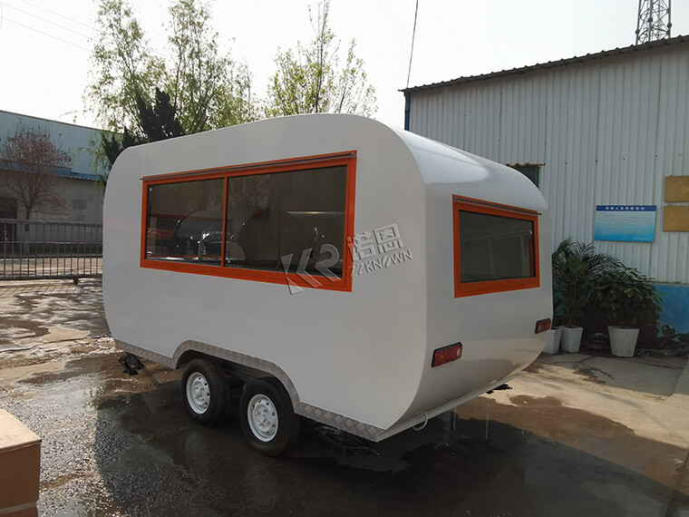 Custom Flower Cart Food Truck Wedding Food Trailers