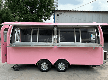 KN-FR420 Mobile Food Trailer Breakfast Food Truck For Sale