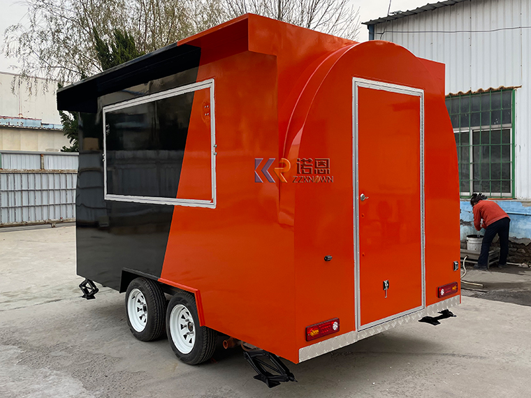 Custom Color Chinese Food Truck For Sale