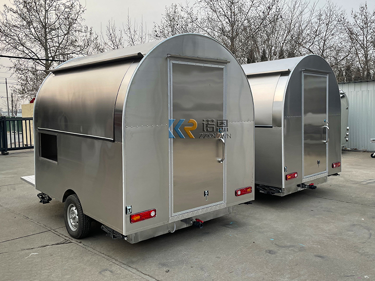 Stainless steel dessert food trucks