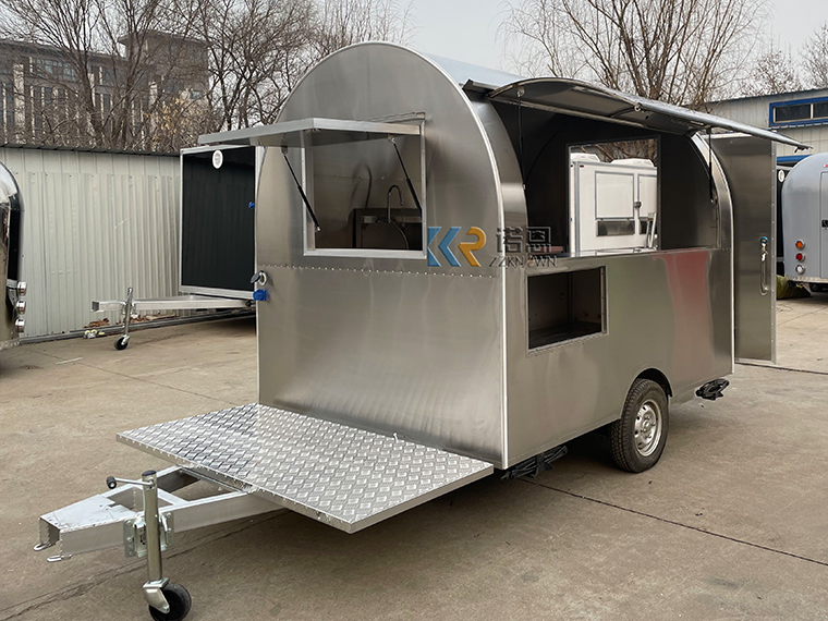 Stainless steel dessert food trucks