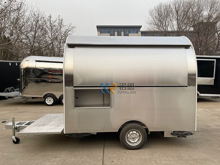 Stainless steel dessert food trucks