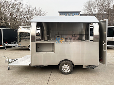 Stainless steel dessert food trucks