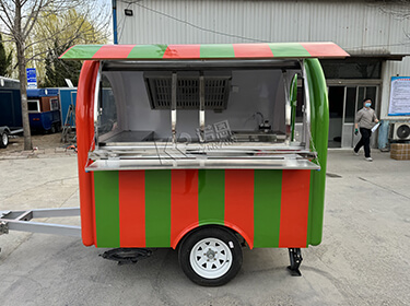 Australian Standards Multi-function Food Van Trailer / Mini Food Truck / Fast Food Cart 