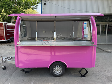 Goutmet Waffles Food Stall Kiosk Food Truck Trailer