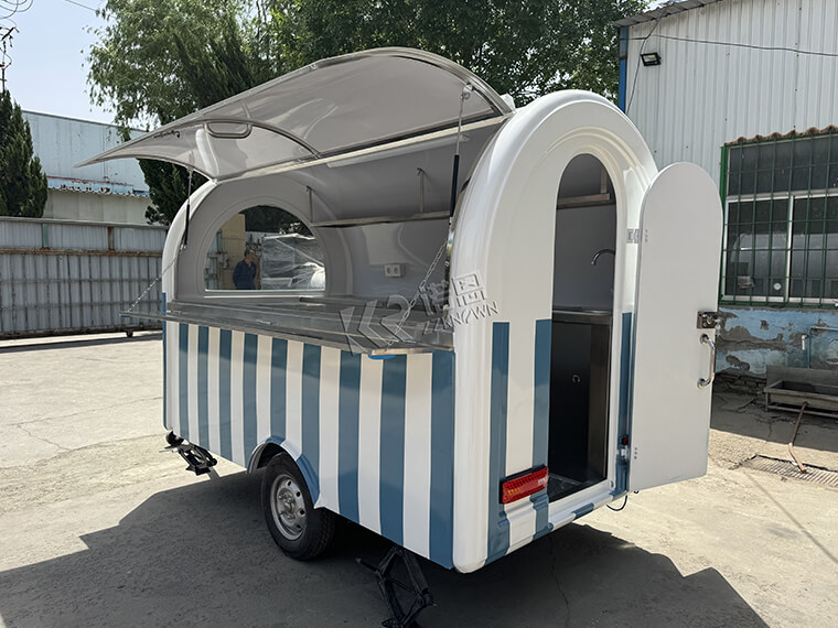 USA Standards Multi-function Food Van Trailer / Mini Food Truck / Fast Food Cart 