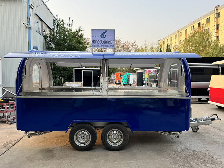 Mobile Fast Food Cart For Small Business