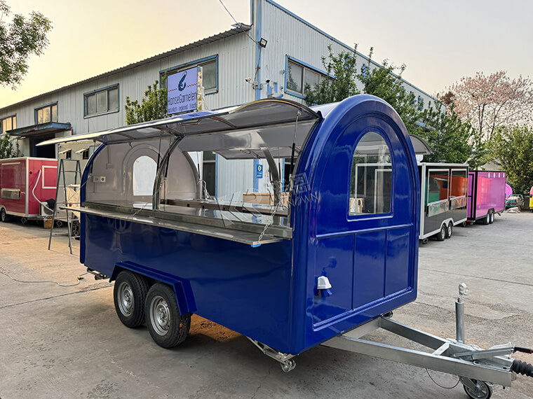 Mobile Fast Food Cart For Small Business