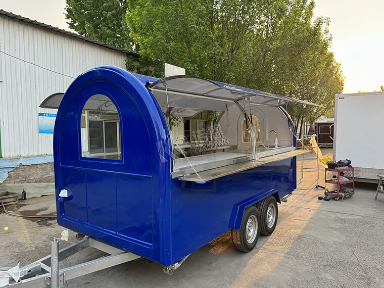 Mobile Fast Food Cart For Small Business