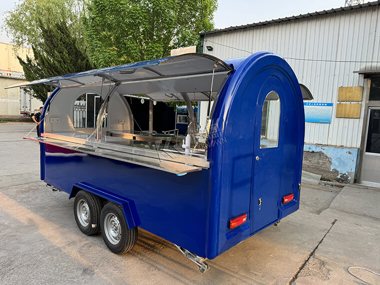 Mobile Fast Food Cart For Small Business