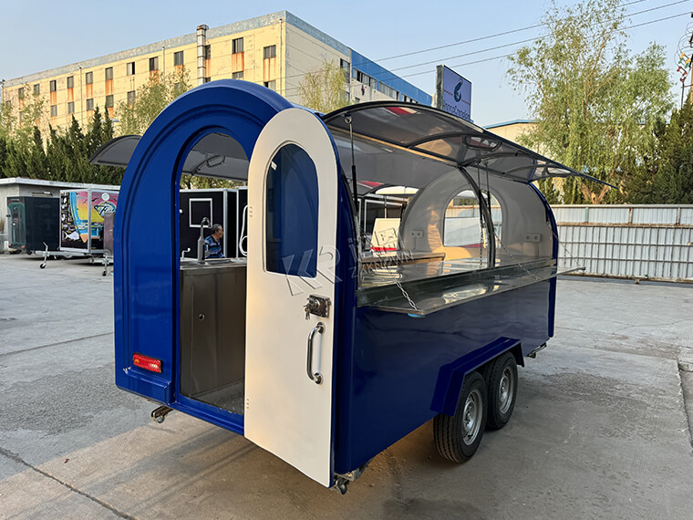 Mobile Fast Food Cart For Small Business