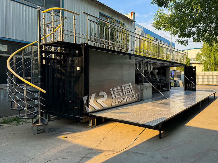 Commercial Kiosk Shipping Container Food Truck For Sale