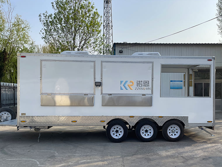 Big Size Trailers Food Truck Food Wagon For Sale