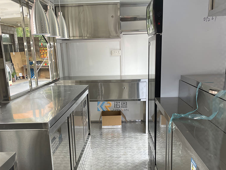 Big Size Trailers Food Truck Food Wagon For Sale