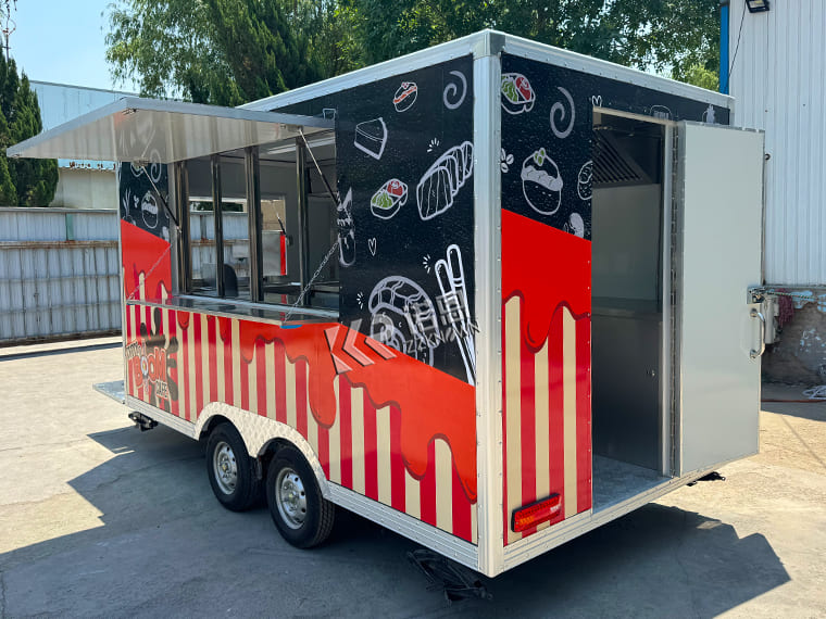 Lunch Truck For Sale Mobile Food Trailer