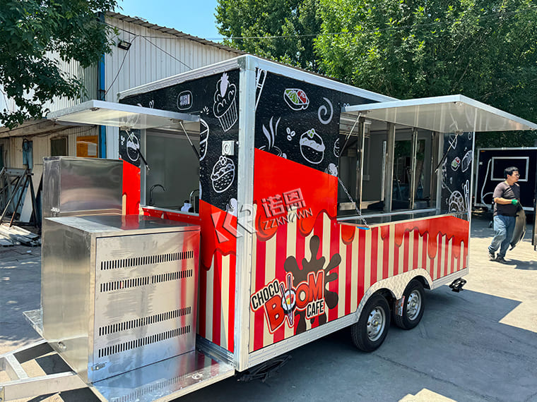 Lunch Truck For Sale Mobile Food Trailer