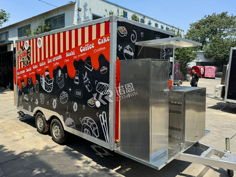 Lunch Truck For Sale Mobile Food Trailer