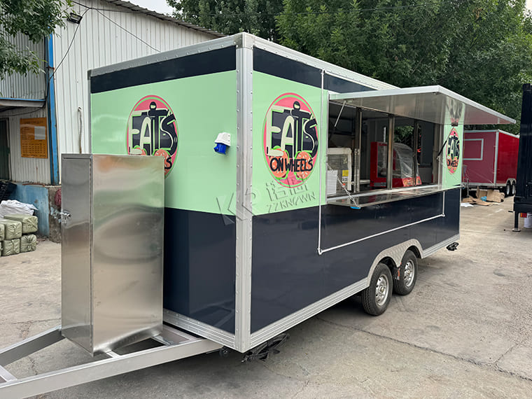 Mexican Food Truck Trailer Eats On Wheels Foodtruck For Sale