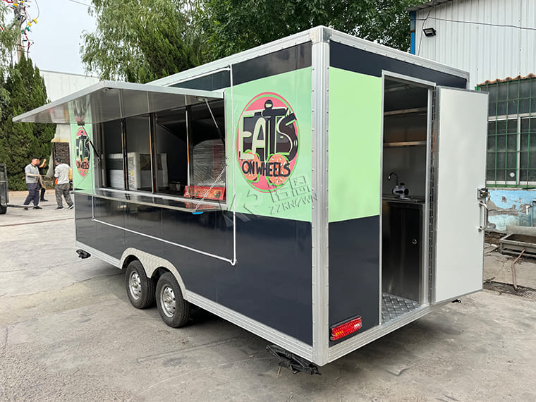 Mexican Food Truck Trailer Eats On Wheels Foodtruck For Sale