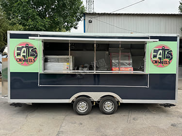 Mexican Food Truck Trailer Eats On Wheels Foodtruck For Sale