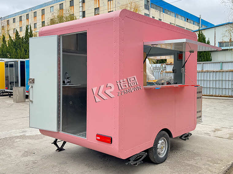 KN-FS250 New Design Food Trucks For Parties Small Food Trailer