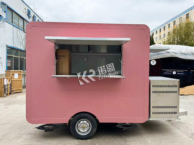 KN-FS250 New Design Food Trucks For Parties Small Food Trailer