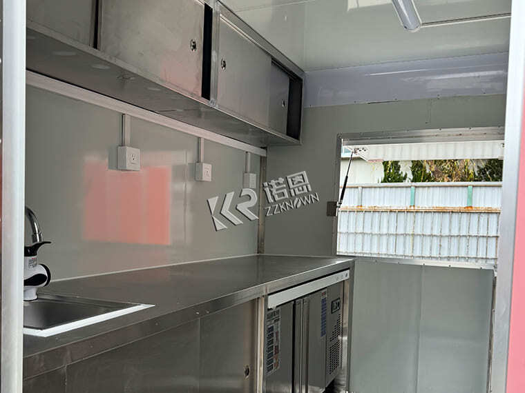 KN-FS250 New Design Food Trucks For Parties Small Food Trailer