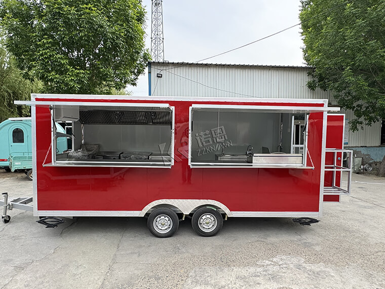 New Custom Concession Trailers Food Truck For Sale