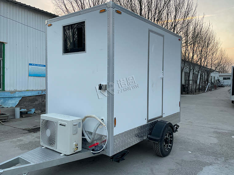 Luxury 2 Stall New Portable Trailer Toilets For Event