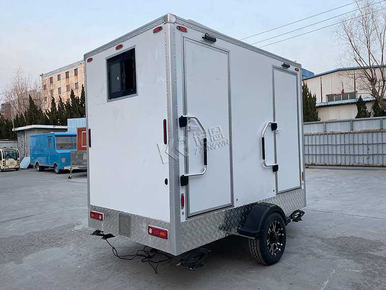 Luxury 2 Stall New Portable Trailer Toilets For Event