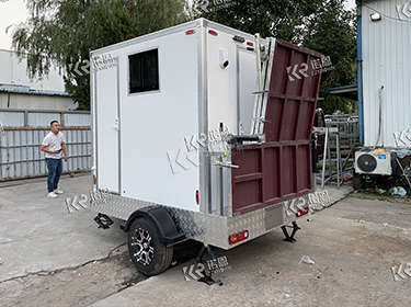 Luxury Portable Toilet Trailer For Handicapped Person