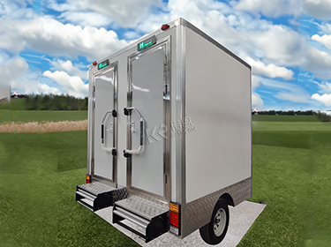 Small Portable Toilet Trailer