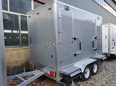 Construction Restroom Trailer Custom Bathroom Trailer 