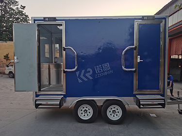 Construction Restroom Trailer Custom Bathroom Trailer 