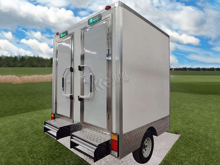 Small Portable Toilet Trailer