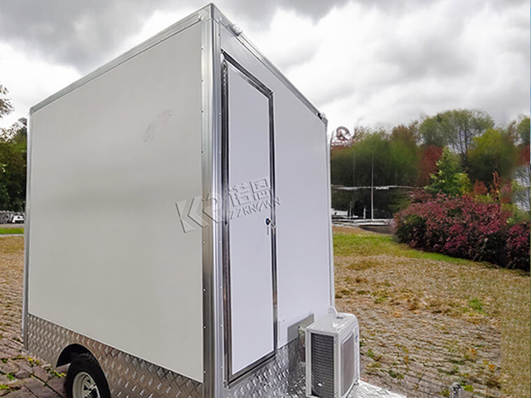 Small Portable Toilet Trailer