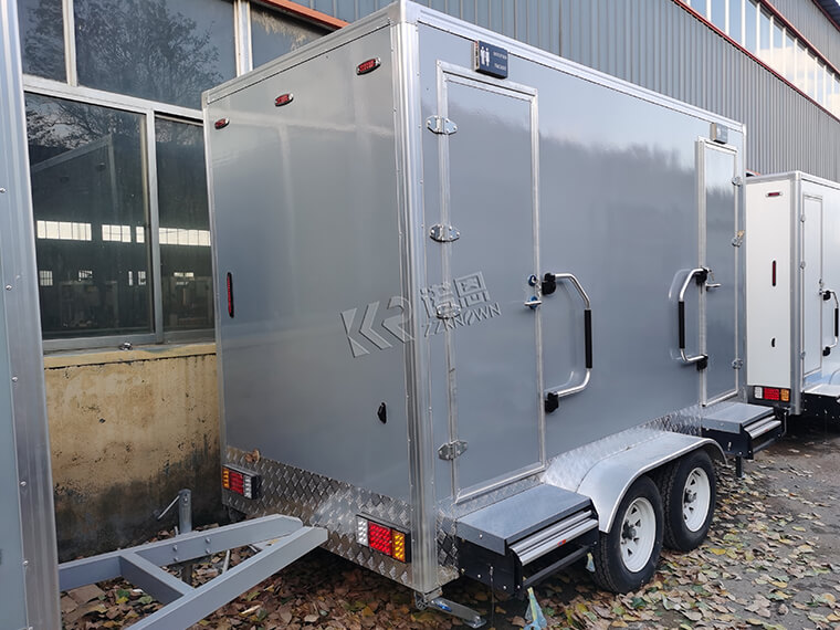 Construction Restroom Trailer Custom Bathroom Trailer 